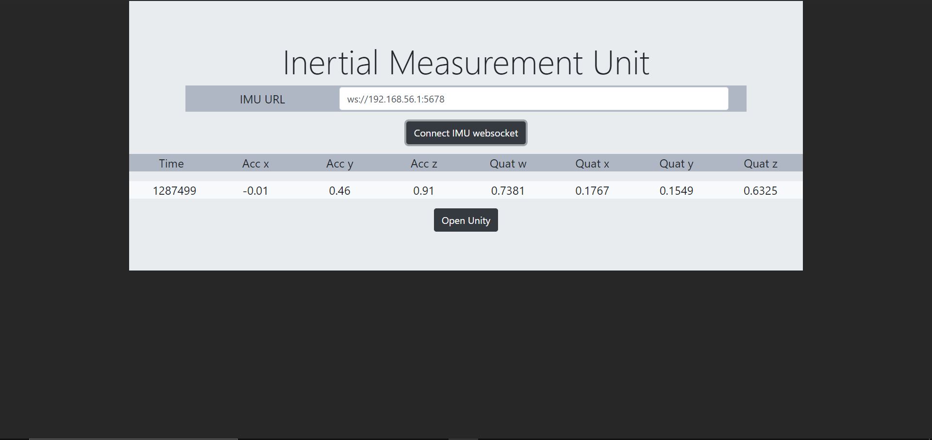 Inertial Measurement Unit